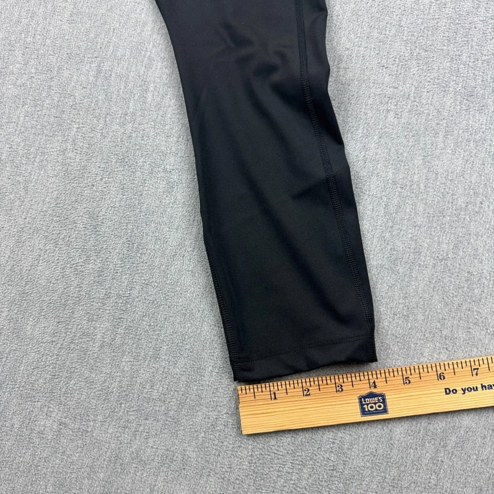Nike Leggings Womens Small Black Dri Fit Epic Fast Cropped‎ Capri Training Yoga
